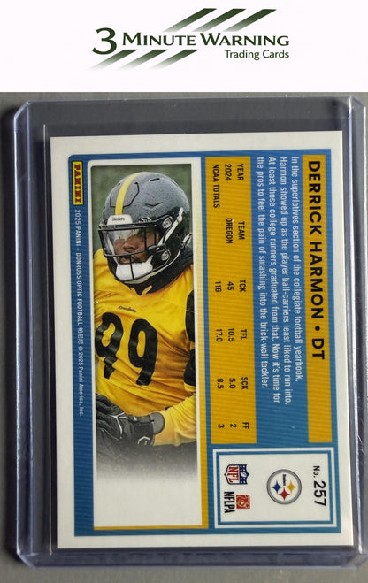 2025 Donruss Optic #257 Derrick Harmon