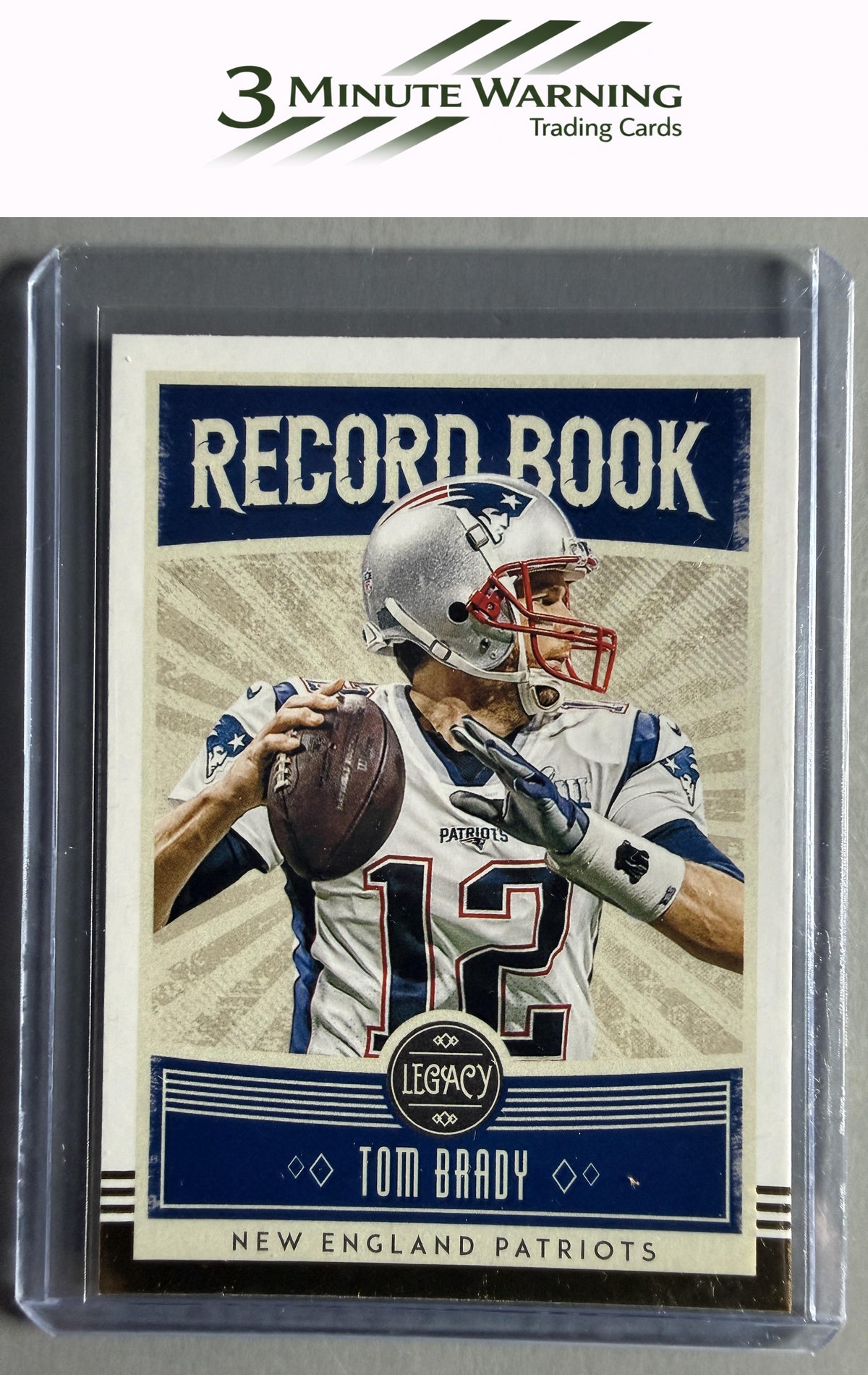 2020 Panini Legacy #RB-TB2 Tom Brady Record Book