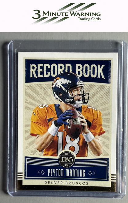 2020 Panini Legacy #RB-PM1 Peyton Manning Record Book