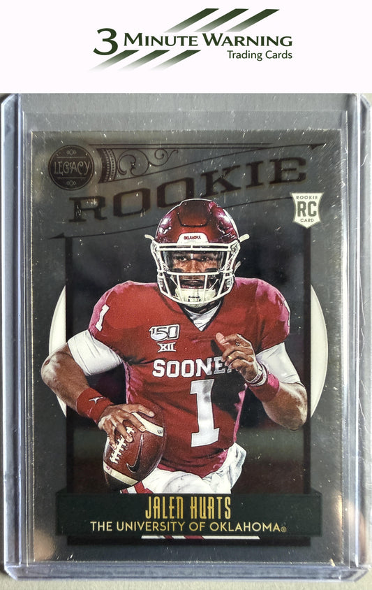 2020 Panini Legacy #142 Jalen Hurts Rookies Premium Edition