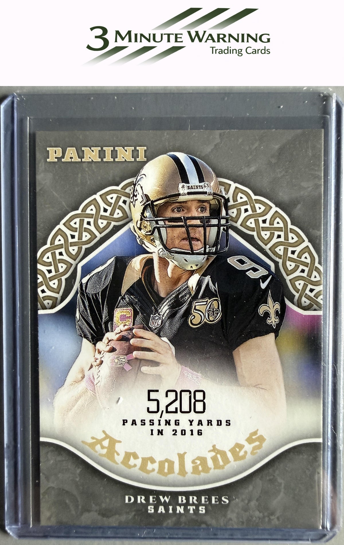 2017 Panini #AC-DB Drew Brees Accolades
