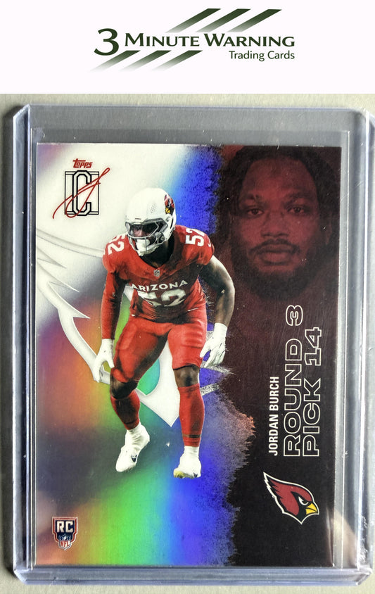 2025 Topps Signature Class #169 Jordan Burch Chrome Refractor