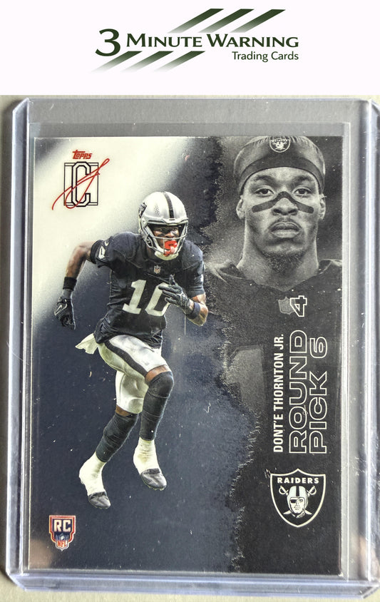 2025 Topps Signature Class #181 Dont'e Thornton Jr. Chrome