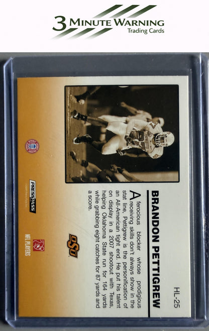 2009 Press Pass SE #HL-25 Brandon Pettigrew Headliners