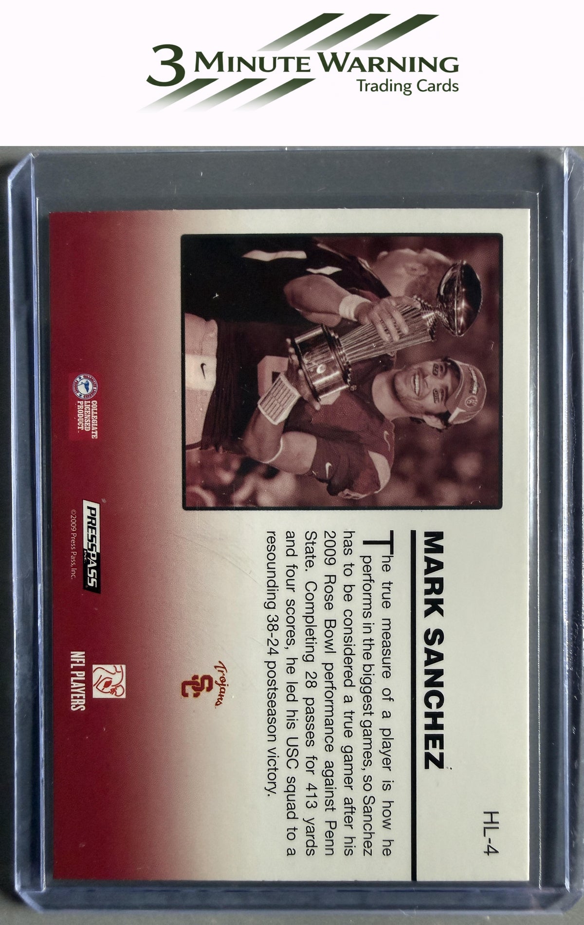 2009 Press Pass SE #HL-4 Mark Sanchez Headliners