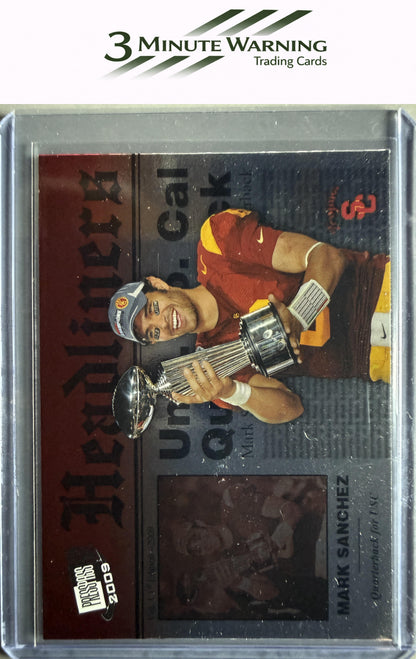 2009 Press Pass SE #HL-4 Mark Sanchez Headliners