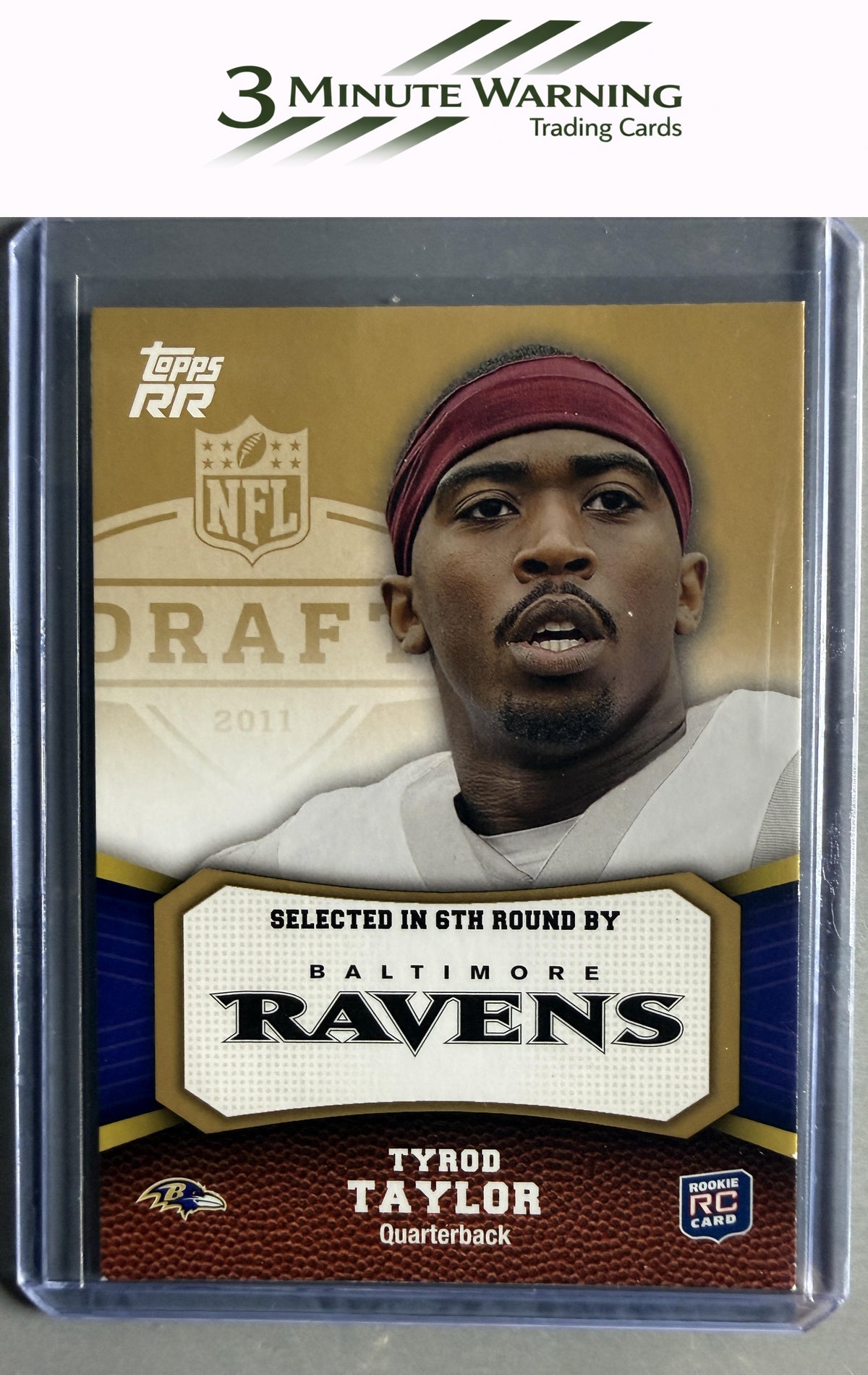 2011 Topps Rising Rookies #172 Tyrod Taylor Gold