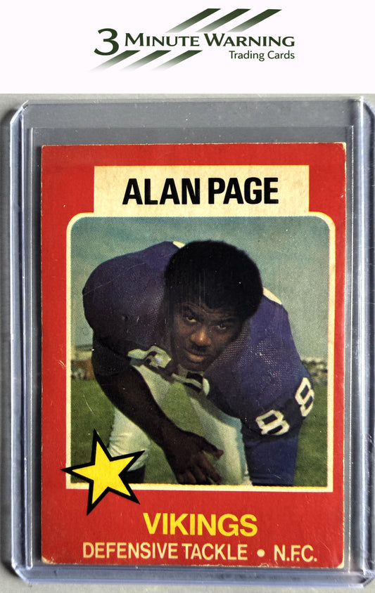 1975 Town Talk Bread #1 Alan Page