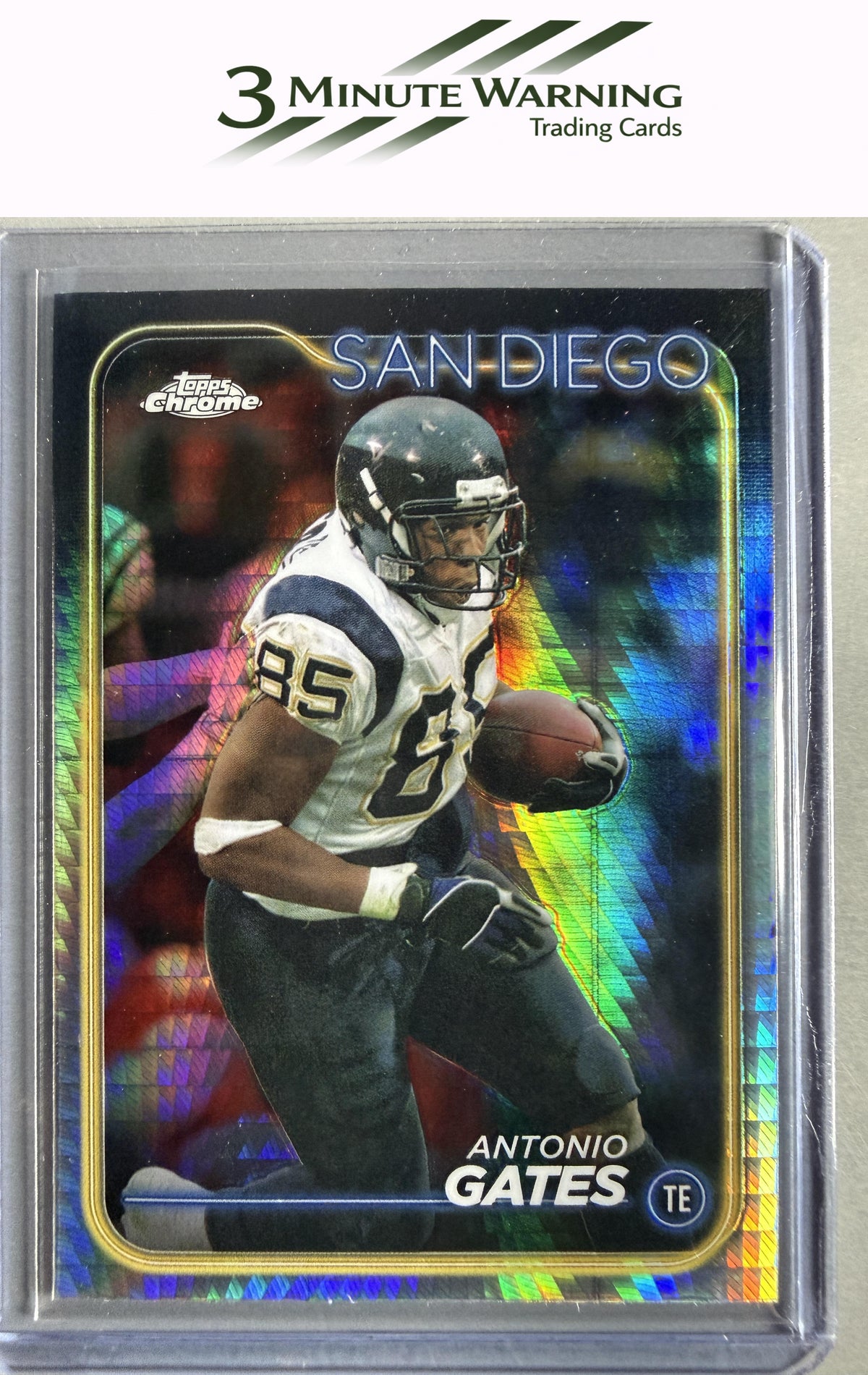 2024 Topps Chrome #173 Antonio Gates Prism Refractor