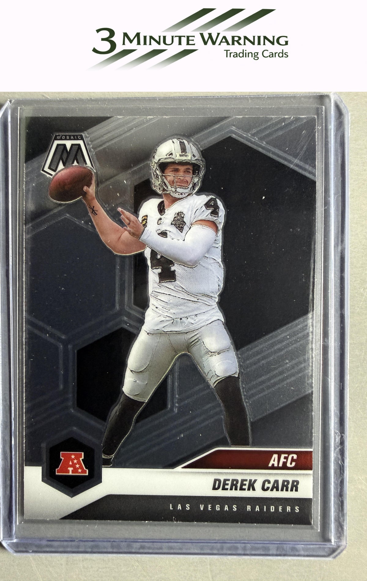 2021 Panini Mosaic #229 Derek Carr