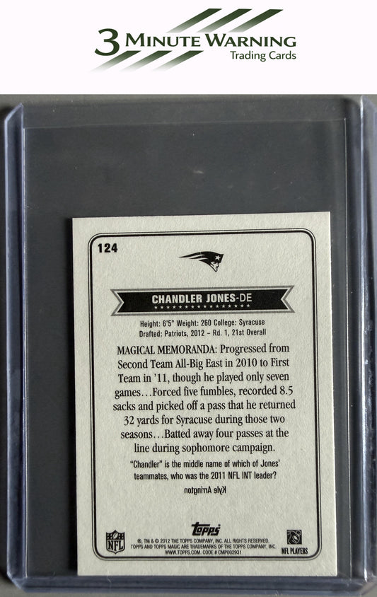 2012 Topps Magic #124 Chandler Jones Mini