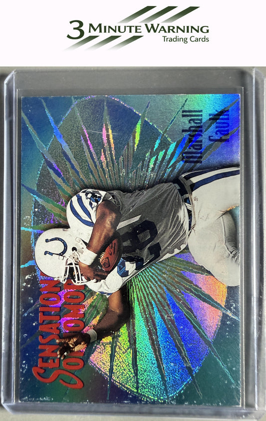 1995 Topps #1 Marshall Faulk Sensational Sophomores