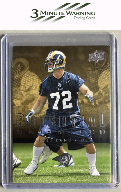 2008 Upper Deck #PU8 Chris Long Potential Unlimited