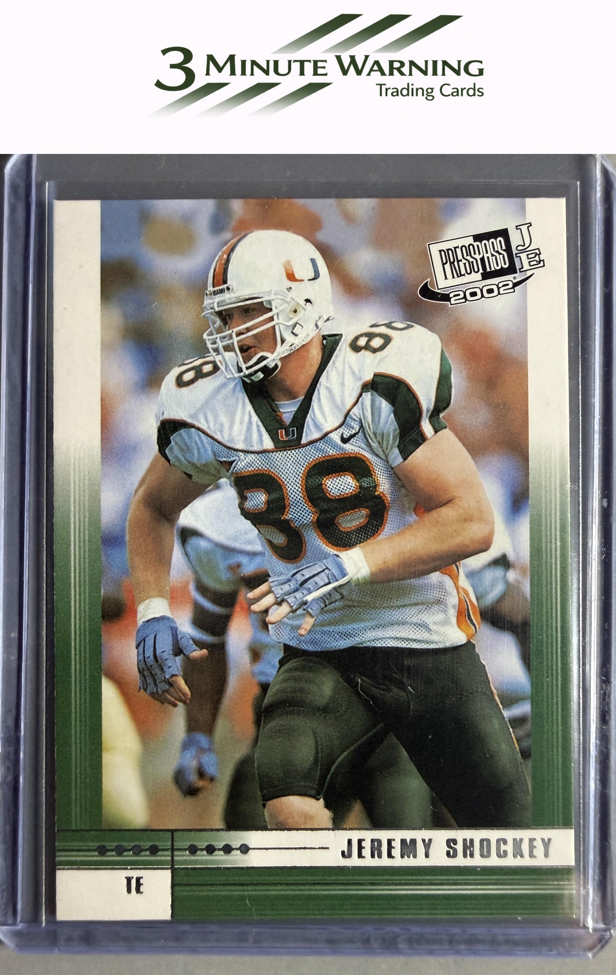 2002 Press Pass JE #FD12 Jeremy Shockey First Down