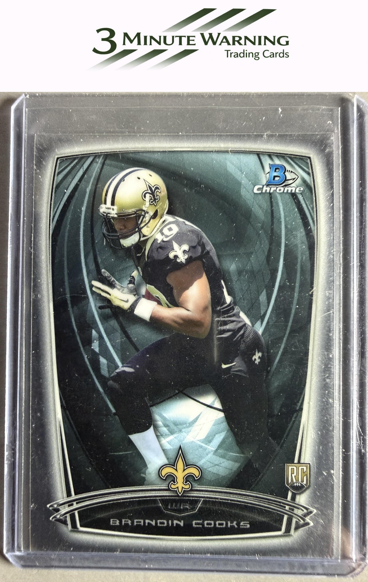 2014 Bowman Chrome #165 Brandin Cooks