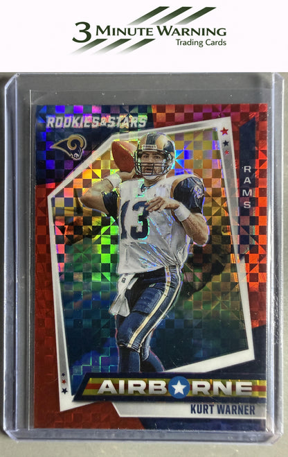 2021 Panini Rookies & Stars #AB-28 Kurt Warner Airborne Red Plaid