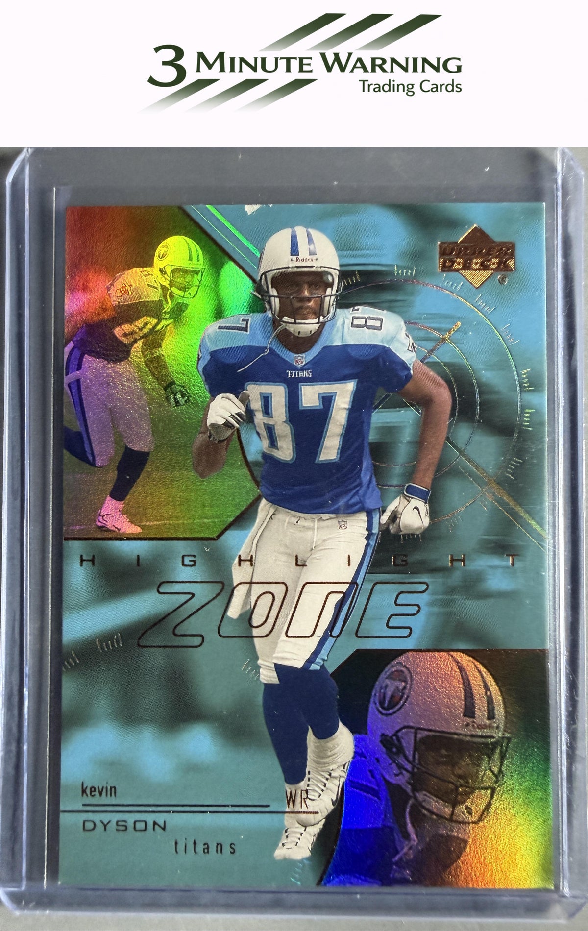 2000 Upper Deck #HZ3 Kevin Dyson Highlight Zone