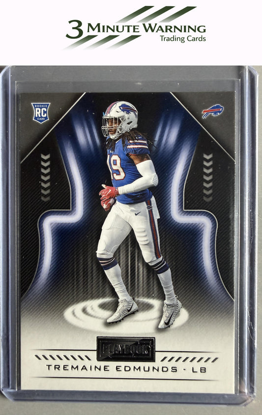2018 Panini Playbook #123 Tremaine Edmunds