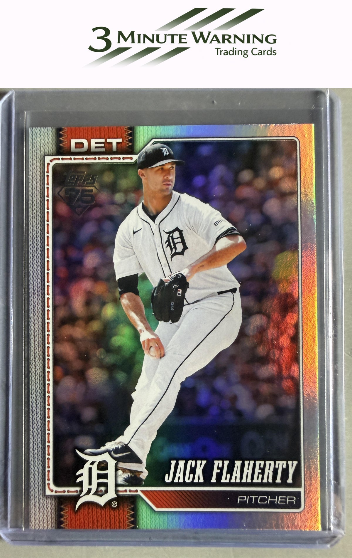 2026 Topps #658 Jack Flaherty Rainbow Foil