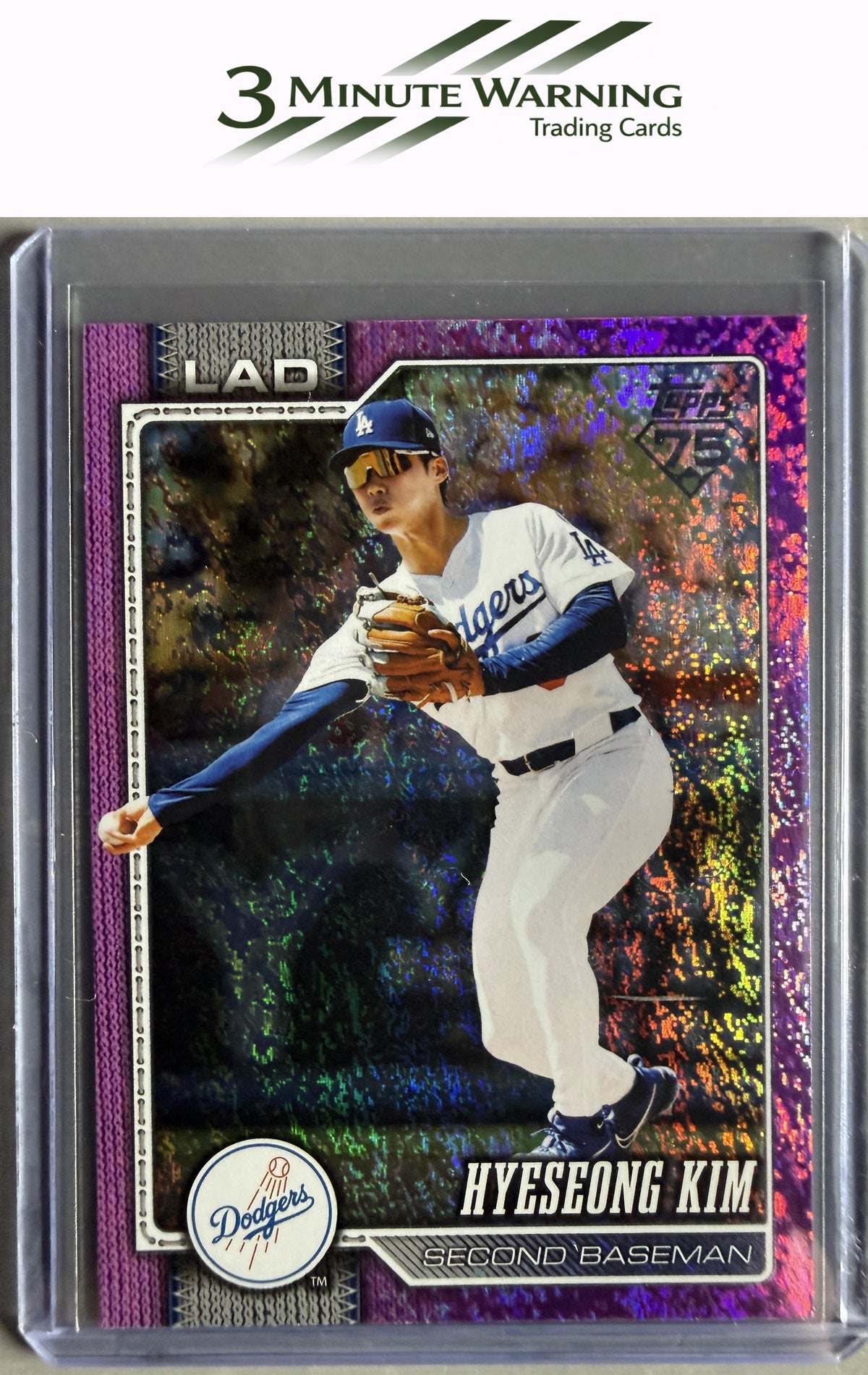 2026 Topps #663 Hyeseong Kim Pink Holo Foil