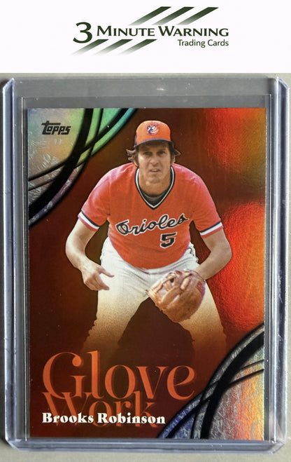 2026 Topps #GW-3 Brooks Robinson Glove Work