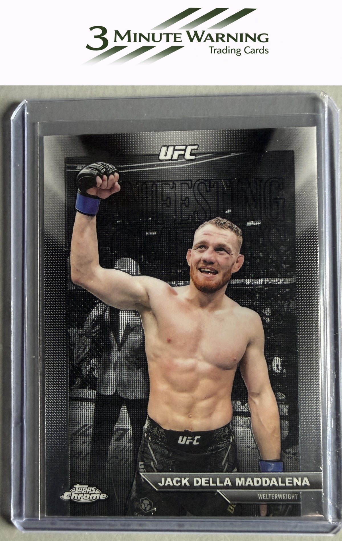 2026 Topps Chrome UFC #MM-8 Jack Della Maddalena Manifesting Moments