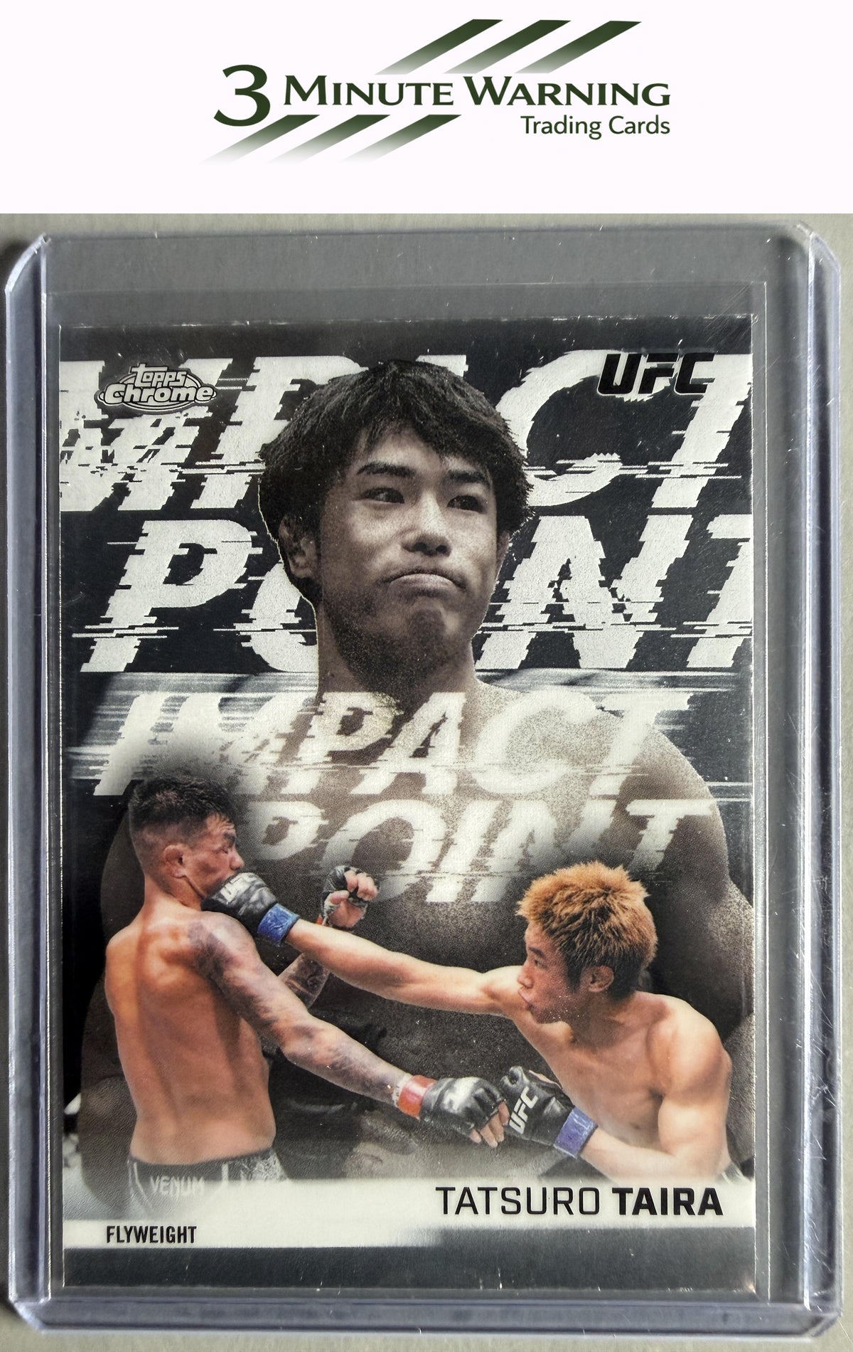 2026 Topps Chrome UFC #IP-10 Tatsuro Taira Impact Point