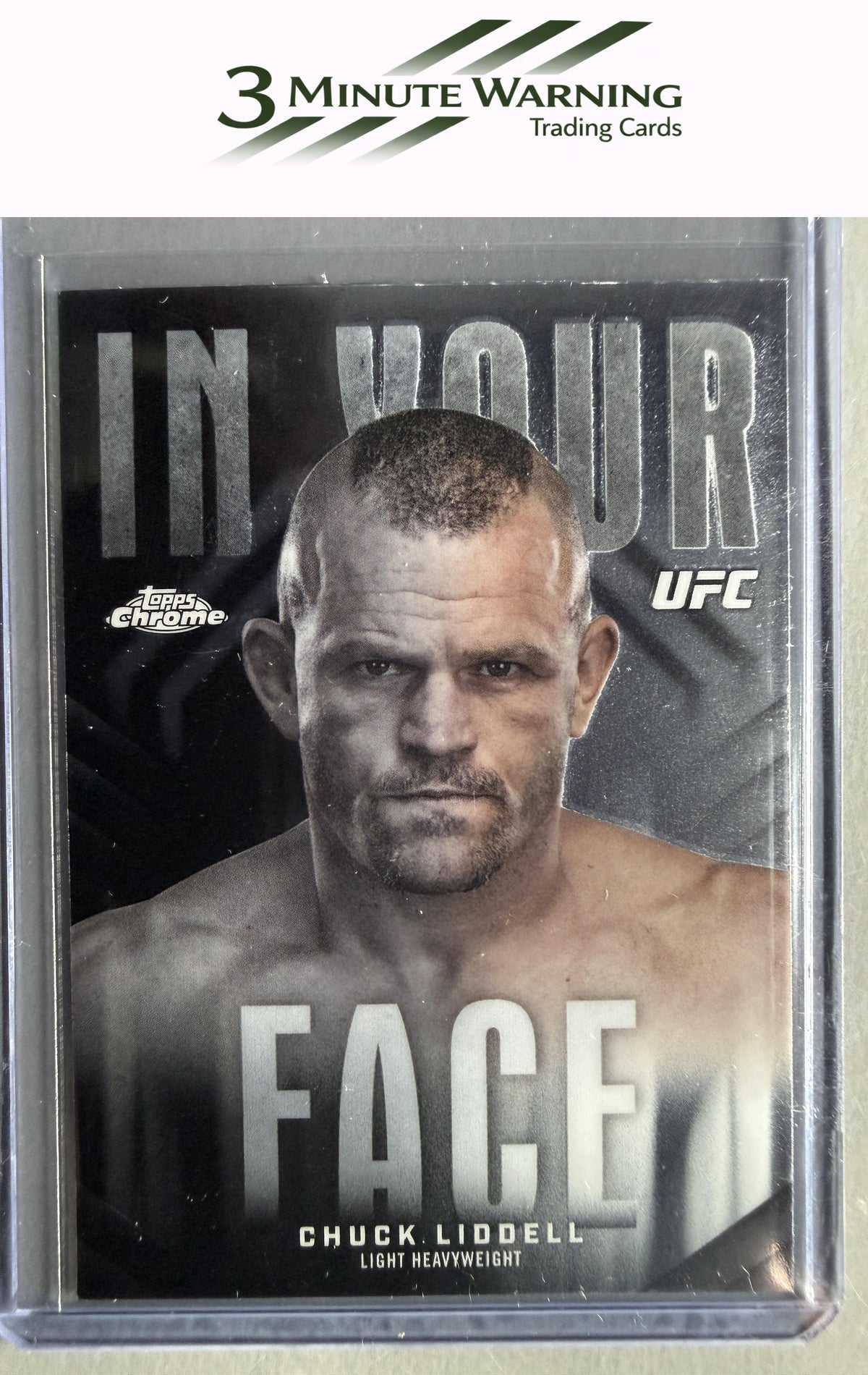 2026 Topps Chrome UFC #IYF-10 Chuck Liddell In Your Face