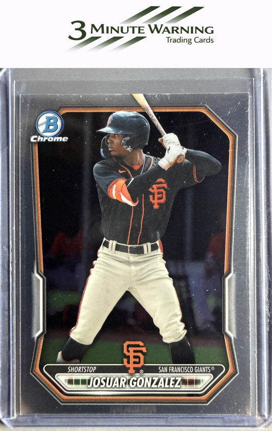 2026 Bowman #BCP-56 Josuar Gonzalez Chrome Prospects