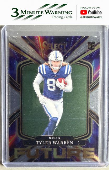 2025 Panini Select #9 Tyler Warren Select Future