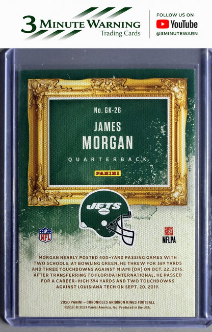 2020 Panini Chronicles #GK-26 James Morgan Gridiron Kings