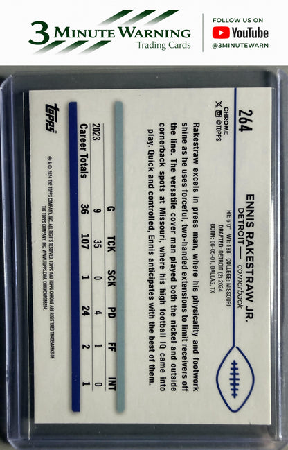 2024 Topps Chrome #264 Ennis Rakestraw Jr. Refractor