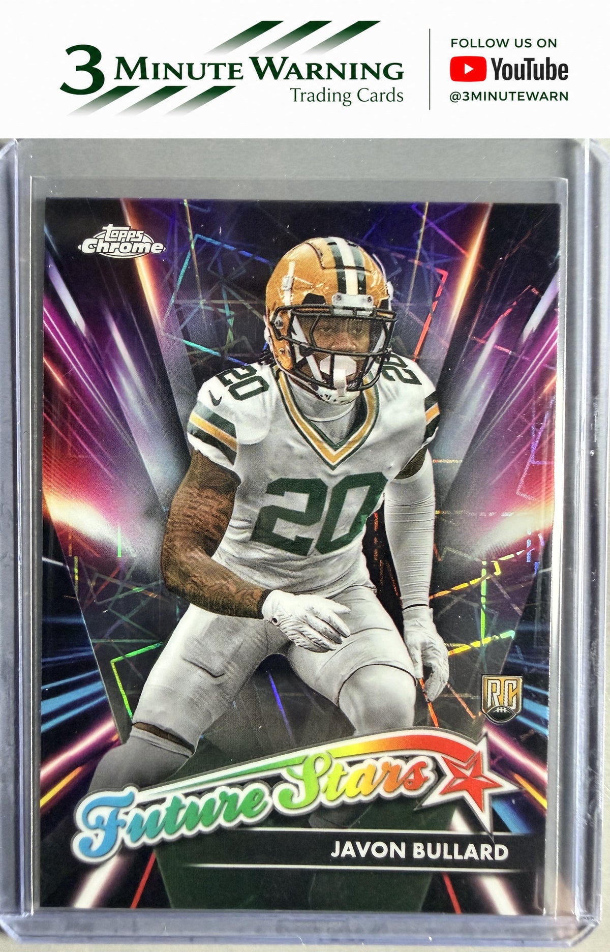 2024 Topps Chrome #FS-7 Javon Bullard Future Stars Lazer Refractor