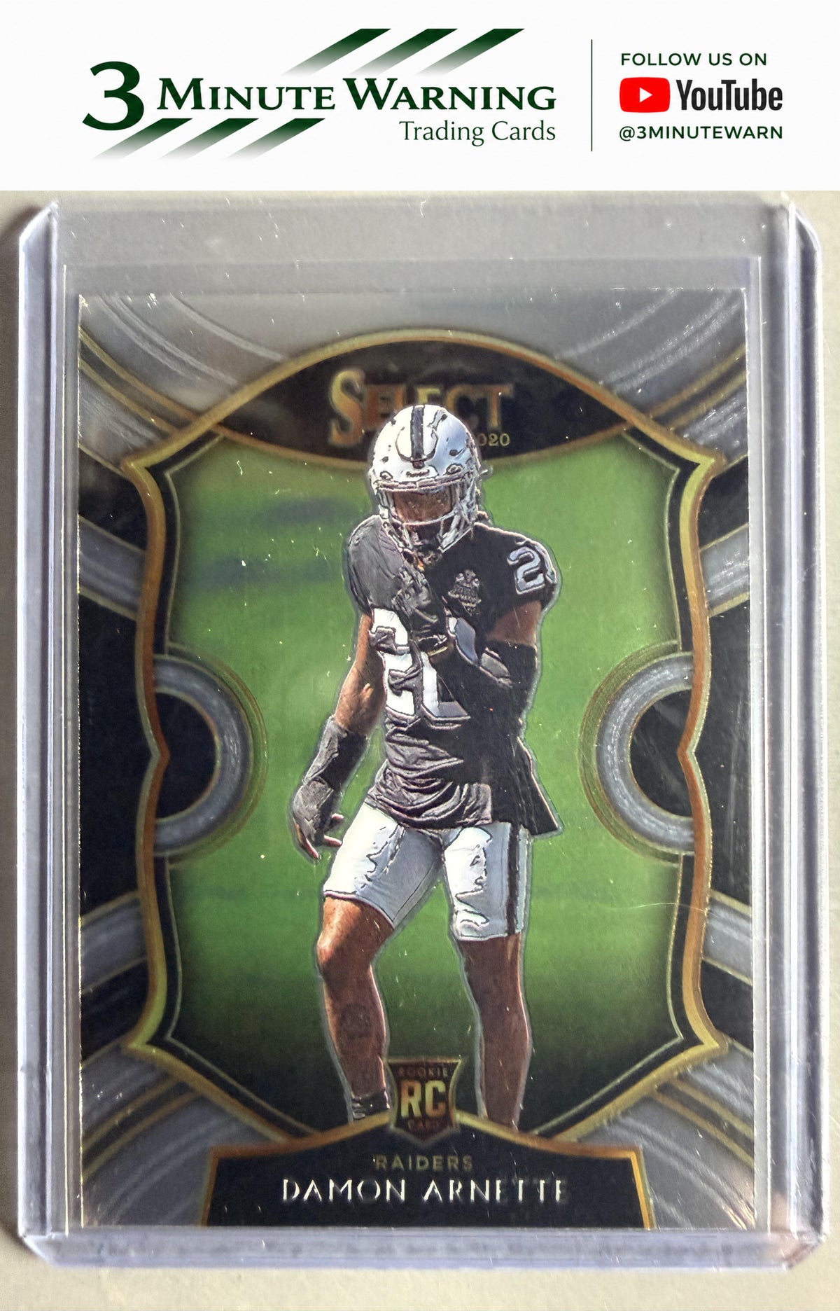 2020 Panini Select #92 Damon Arnette
