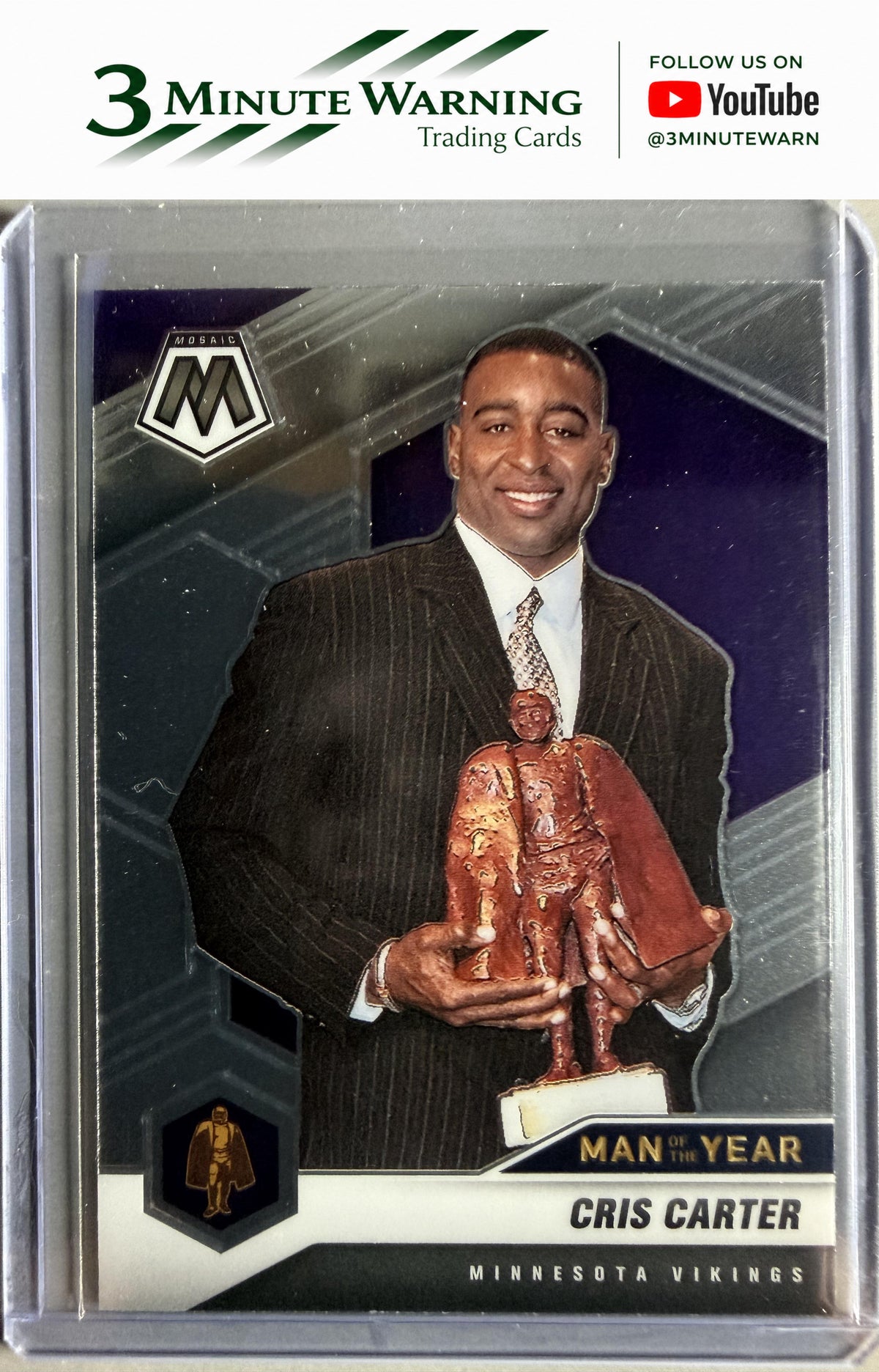 2021 Panini Mosaic #277 Cris Carter