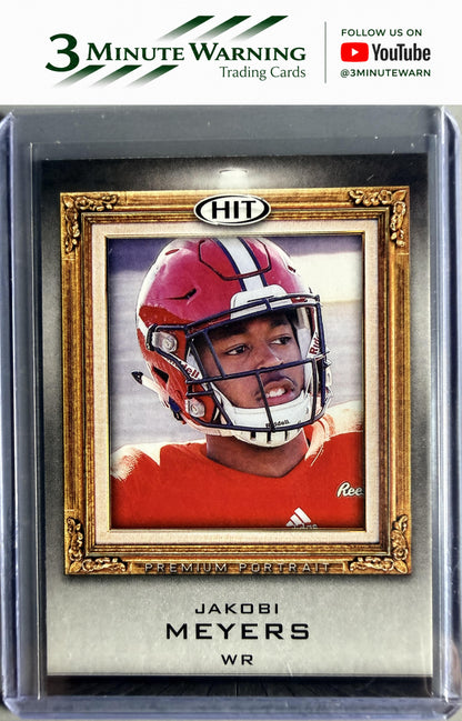 2019 SAGE HIT #PP-08 Jakobi Meyers Premium Portrait
