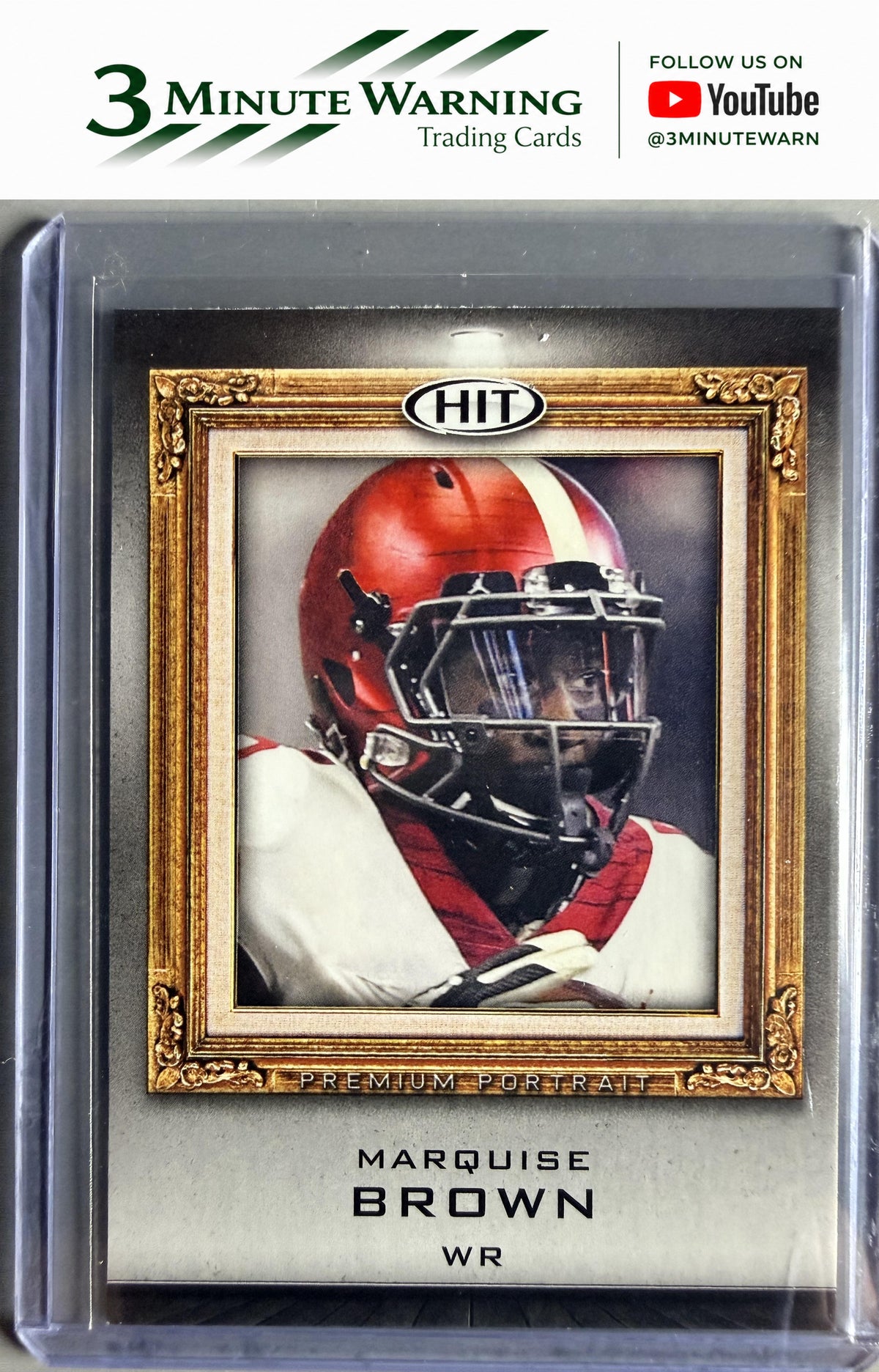 2019 SAGE HIT #PP-07 Marquise Brown Premium Portrait