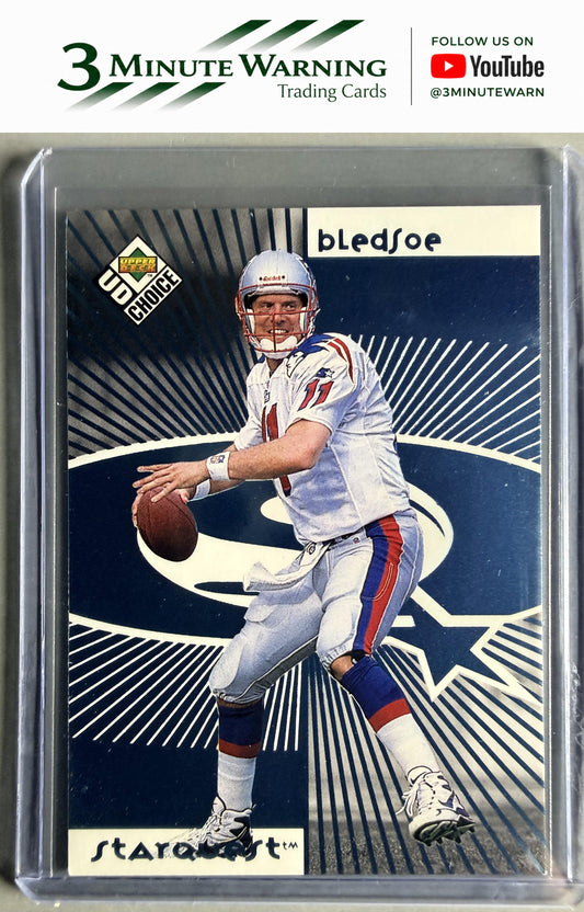 1998 UD Choice #11 Drew Bledsoe StarQuest Blue