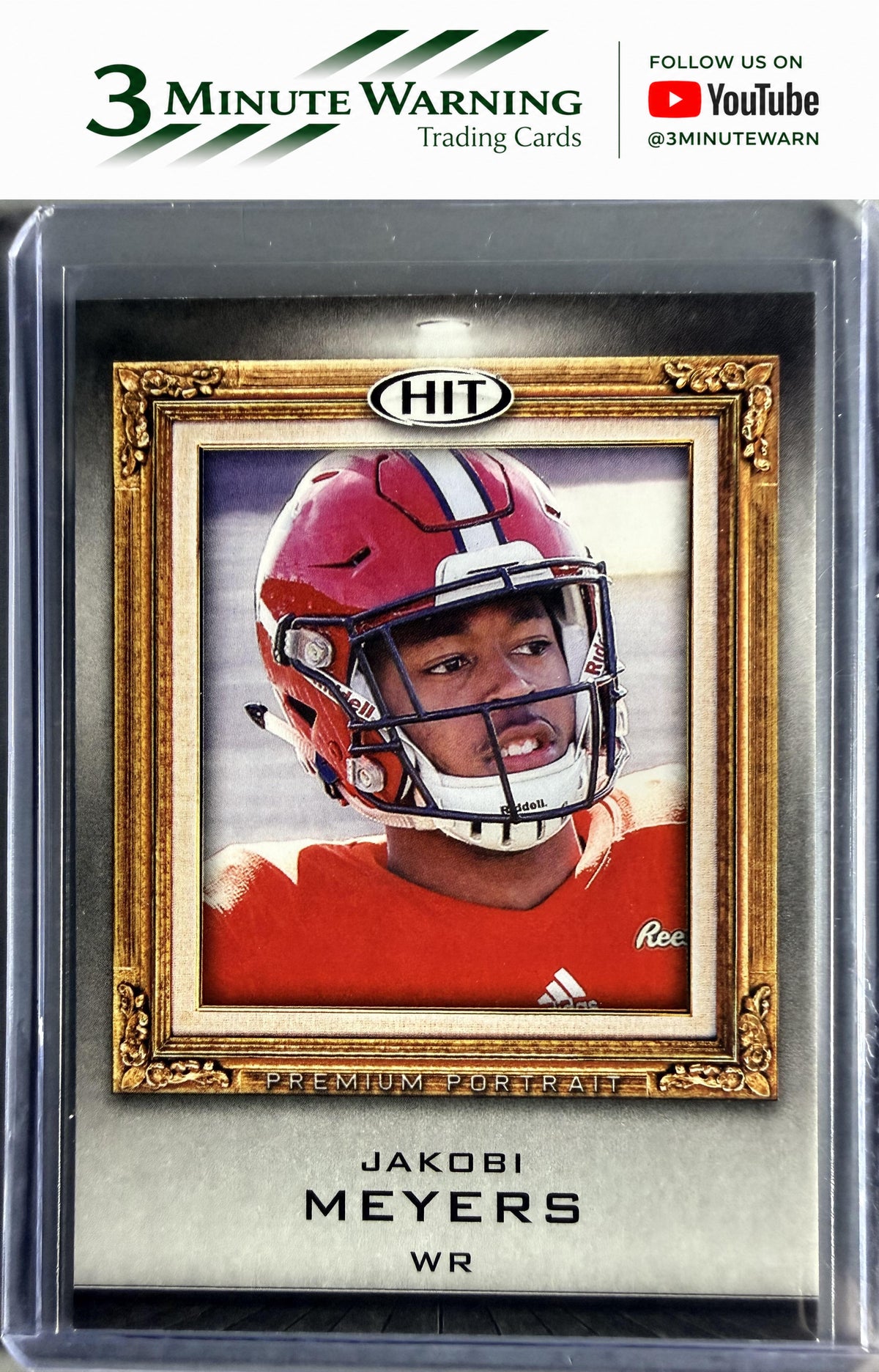 2019 SAGE HIT #PP-08 Jakobi Meyers Premium Portrait