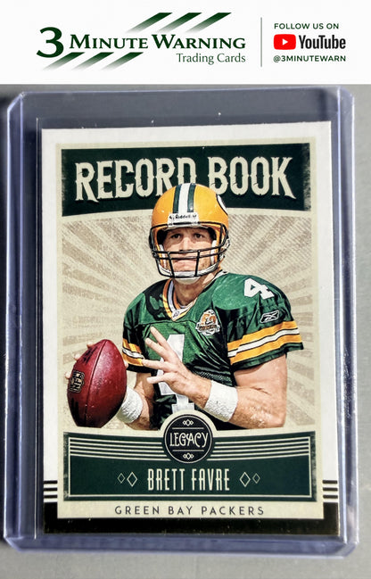 2020 Panini Legacy #RB-BF Brett Favre Record Book