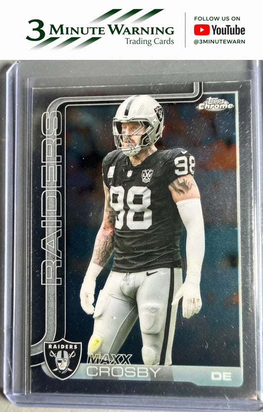 2025 Topps Chrome #180 Maxx Crosby