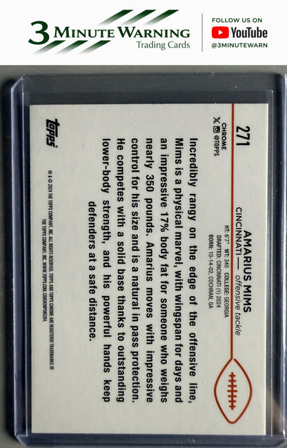 2024 Topps Chrome #271 Amarius Mims