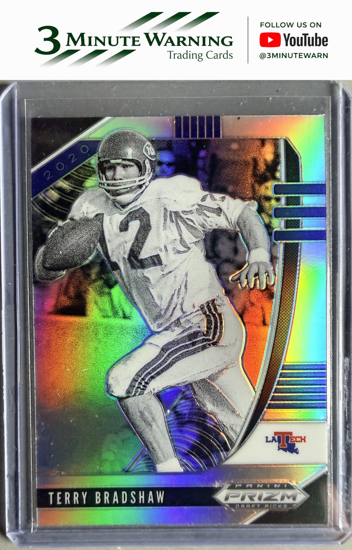 2020 Panini Prizm Draft Picks #92 Terry Bradshaw Prizm Silver