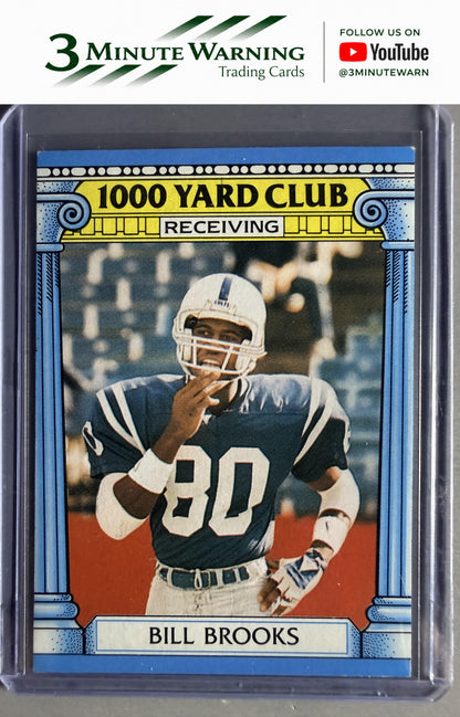 1987 Topps #15 Bill Brooks 1000 Yard Club