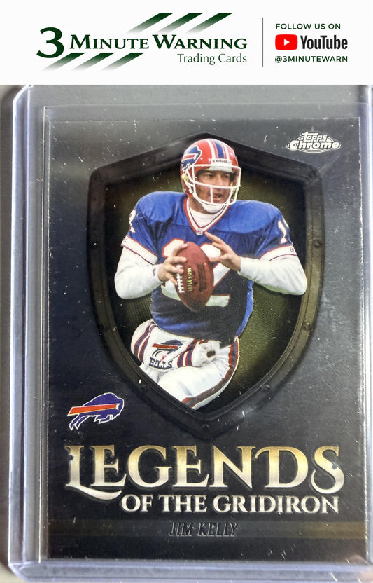2025 Topps Chrome #LOG-4 Jim Kelly Legends of the Gridiron