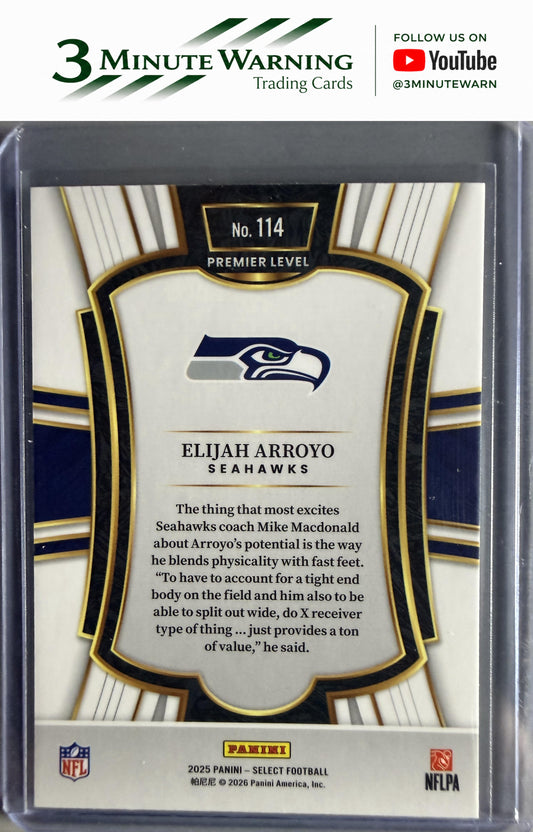 2025 Panini Select #114 Elijah Arroyo
