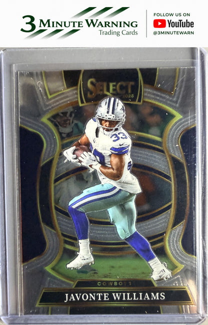 2025 Panini Select #97 Javonte Williams