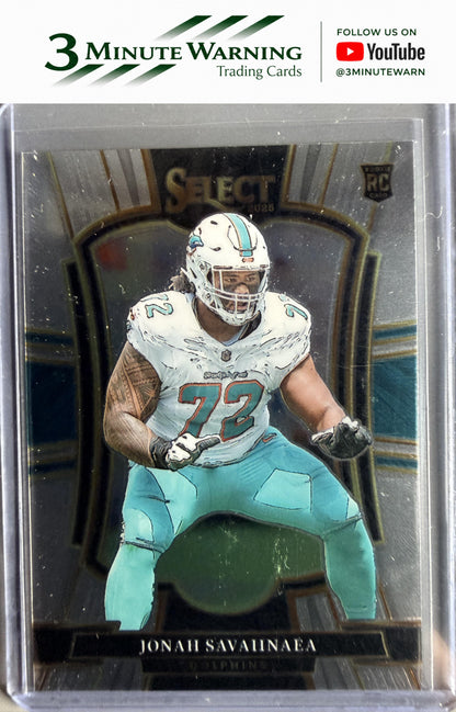 2025 Panini Select #183 Jonah Savaiinaea