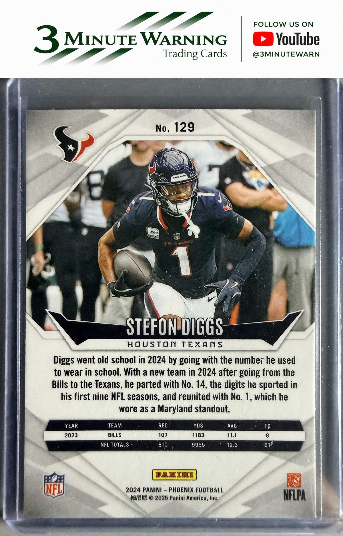 2024 Panini Phoenix #129 Stefon Diggs