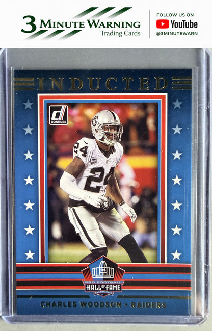 2021 Donruss #I7 Charles Woodson Inducted